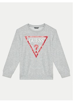 Guess Bluza L73Q09 KAUG0 Szary Regular Fit ze sklepu MODIVO w kategorii Bluzy chłopięce - zdjęcie 176778379