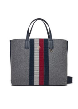 Tommy Hilfiger Torebka AW0AW17034 Szary ze sklepu MODIVO w kategorii Torebki damskie - zdjęcie 176783817