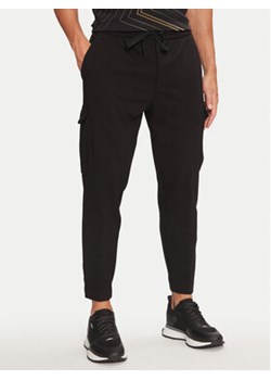 Boss Joggery Urbanex 50522626 Czarny Tapered Fit ze sklepu MODIVO w kategorii Spodnie męskie - zdjęcie 176785799