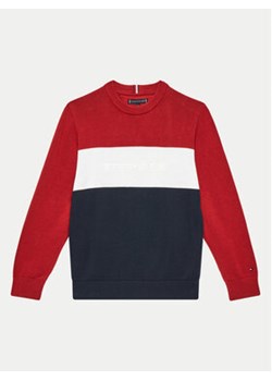 Tommy Hilfiger Bluza Colorblock KB0KB09150 Kolorowy Regular Fit ze sklepu MODIVO w kategorii Bluzy chłopięce - zdjęcie 176790107