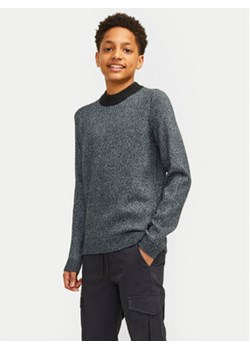 Jack&Jones Junior Sweter Space 12262664 Niebieski Regular Fit ze sklepu MODIVO w kategorii Swetry chłopięce - zdjęcie 176795719