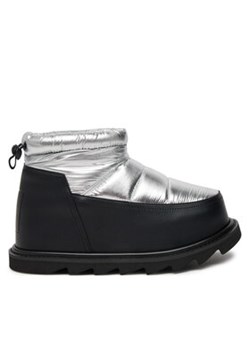 United Nude Botki Zembla Bubble Bootie 10884141190 Srebrny ze sklepu MODIVO w kategorii Śniegowce damskie - zdjęcie 176796377