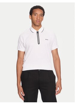 Boss Polo Philix 50519760 Biały Regular Fit ze sklepu MODIVO w kategorii T-shirty męskie - zdjęcie 176796786