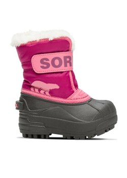 Sorel Śniegowce Snow Commander™ 2114102652 Różowy ze sklepu MODIVO w kategorii Buty zimowe dziecięce - zdjęcie 176797539