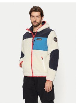 Napapijri Polar Yupik NP0A4GNS Beżowy Regular Fit ze sklepu MODIVO w kategorii Bluzy męskie - zdjęcie 176801655