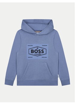 Boss Bluza J51194 D Niebieski Regular Fit ze sklepu MODIVO w kategorii Bluzy chłopięce - zdjęcie 176812797