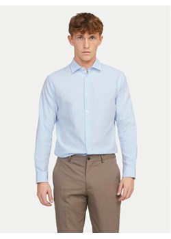 Jack&Jones Koszula Harvey 12248522 Błękitny Slim Fit ze sklepu MODIVO w kategorii Koszule męskie - zdjęcie 176814898