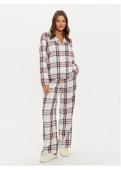 Tommy Hilfiger Piżama UW0UW05550 Beżowy Relaxed Fit ze sklepu MODIVO w kategorii Piżamy damskie - zdjęcie 176824625