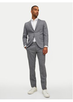 Jack&Jones Garnitur Solaris 12148166 Szary Super Slim Fit ze sklepu MODIVO w kategorii Garnitury męskie - zdjęcie 176828766