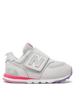 New Balance Sneakersy NW574KII Szary ze sklepu MODIVO w kategorii Buty sportowe dziecięce - zdjęcie 176829399