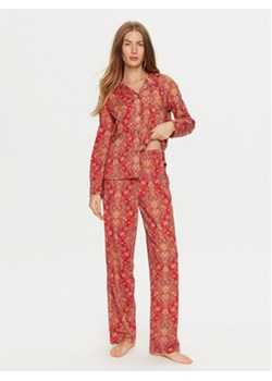 LAUREN RALPH LAUREN Piżama ILN92383F Écru Relaxed Fit ze sklepu MODIVO w kategorii Piżamy damskie - zdjęcie 176830919