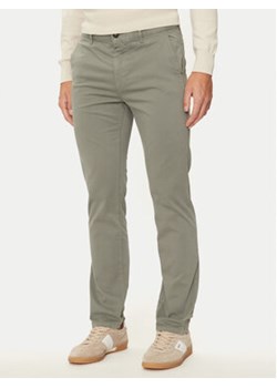Boss Chinosy 50510933 Szary Slim Fit ze sklepu MODIVO w kategorii Spodnie męskie - zdjęcie 176833257