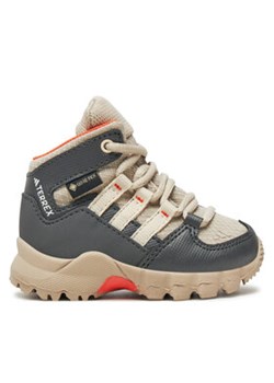 adidas Trekkingi Terrex Mid GORE-TEX ID0934 Beżowy ze sklepu MODIVO w kategorii Buty trekkingowe dziecięce - zdjęcie 176834769