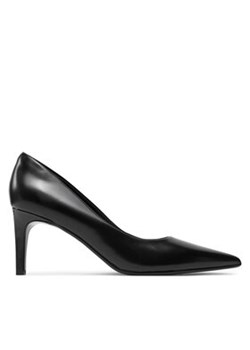 Calvin Klein Szpilki Heel Pump 70 - Brush L HW0HW02446 Czarny ze sklepu MODIVO w kategorii Czółenka - zdjęcie 176843538