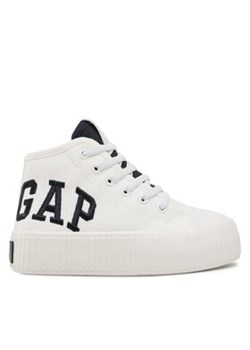 Gap Trampki Jackson Mid Twl GAI501F6TYWHITGP Biały ze sklepu MODIVO w kategorii Trampki dziecięce - zdjęcie 176850935