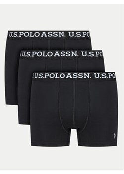 U.S. Polo Assn. Komplet 3 par bokserek MUP3438 Czarny ze sklepu MODIVO w kategorii Majtki męskie - zdjęcie 176851939