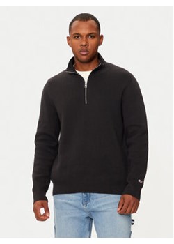 Tommy Jeans Sweter DM0DM20596 Czarny Regular Fit ze sklepu MODIVO w kategorii Swetry męskie - zdjęcie 176851977