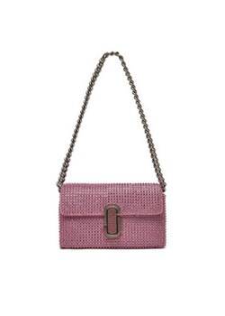 Marc Jacobs Torebka The Rhinestone J Marc Mini Shoulder Bag H912M06RE22 Srebrny ze sklepu MODIVO w kategorii Kopertówki - zdjęcie 176853136