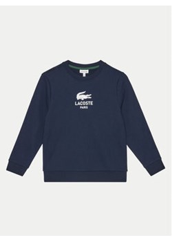 Lacoste Bluza SJ3005 Granatowy Regular Fit ze sklepu MODIVO w kategorii Bluzy chłopięce - zdjęcie 176853648