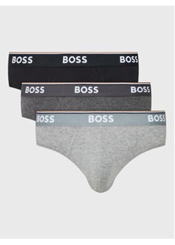 Boss Komplet 3 par slipów Power 50475273 Kolorowy ze sklepu MODIVO w kategorii Majtki męskie - zdjęcie 176857839