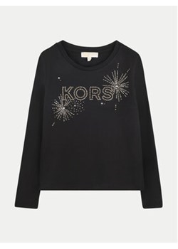 MICHAEL KORS KIDS Bluzka R30142 D Czarny Regular Fit ze sklepu MODIVO w kategorii Bluzki dziewczęce - zdjęcie 176860656