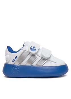 adidas Sneakersy Star Wars Grand Court 2.0 IH1139 Biały ze sklepu MODIVO w kategorii Buty sportowe dziecięce - zdjęcie 176861108