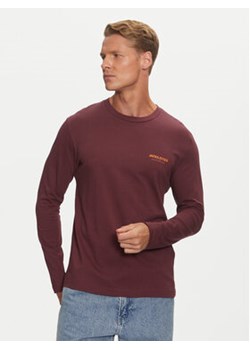 Jack&Jones Longsleeve Alvis 12259735 Fioletowy Standard Fit ze sklepu MODIVO w kategorii T-shirty męskie - zdjęcie 176877297