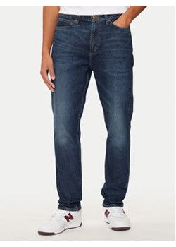 Lee Jeansy Austin 112355804 Granatowy Tapered Fit ze sklepu MODIVO w kategorii Jeansy męskie - zdjęcie 176884277