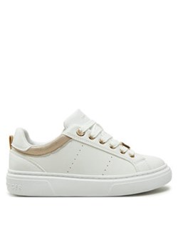 Tommy Hilfiger Sneakersy Low Cut Lace-Up Sneaker T3A9-33743-1355 S Biały ze sklepu MODIVO w kategorii Buty sportowe dziecięce - zdjęcie 176890717