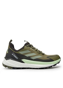 adidas Sneakersy Terrex Free Hiker 2.0 Low GORE-TEX Hiking IE5104 Zielony ze sklepu MODIVO w kategorii Buty trekkingowe męskie - zdjęcie 176891458