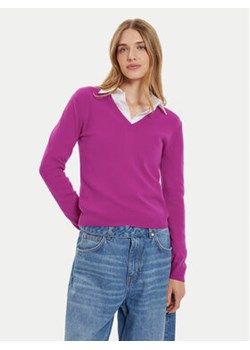 United Colors Of Benetton Sweter 1002D4488 Różowy Regular Fit ze sklepu MODIVO w kategorii Swetry damskie - zdjęcie 176891479