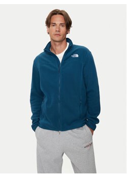 The North Face Polar Glacier NF0A855X Granatowy Regular Fit ze sklepu MODIVO w kategorii Bluzy męskie - zdjęcie 176893586