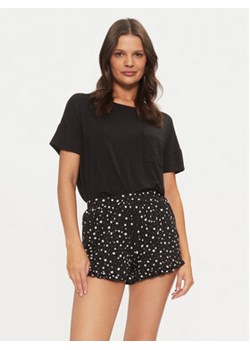 Hunkemöller Piżama 206603 Czarny Regular Fit ze sklepu MODIVO w kategorii Piżamy damskie - zdjęcie 176894497