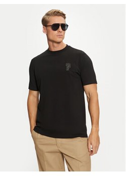 KARL LAGERFELD T-Shirt 755082 544221 Czarny Regular Fit ze sklepu MODIVO w kategorii T-shirty męskie - zdjęcie 176895859