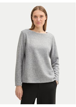 Tom Tailor Sweter 1043168 Szary Regular Fit ze sklepu MODIVO w kategorii Swetry damskie - zdjęcie 176901068