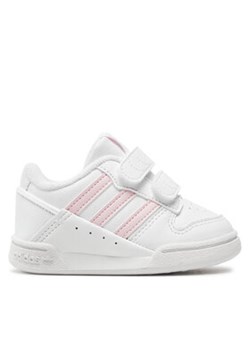 adidas Sneakersy Team Court 2 Str Cf I ID6638 Biały ze sklepu MODIVO w kategorii Buty sportowe dziecięce - zdjęcie 176903639