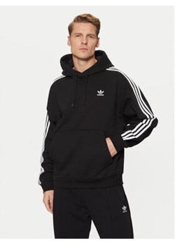 adidas Bluza adicolor JC6251 Czarny Loose Fit ze sklepu MODIVO w kategorii Bluzy męskie - zdjęcie 176913907