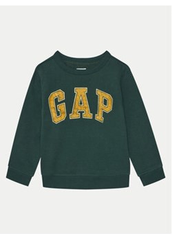 Gap Bluza 531000-07 Zielony Regular Fit ze sklepu MODIVO w kategorii Bluzy chłopięce - zdjęcie 176915339