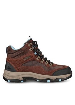 Skechers Trapery Trego Base Camp 167008/CHOC Brązowy ze sklepu MODIVO w kategorii Buty trekkingowe damskie - zdjęcie 176920797