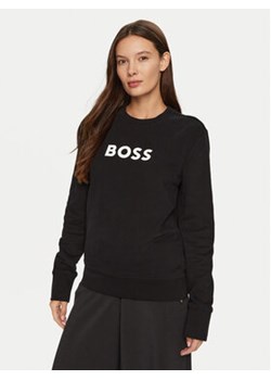 Boss Bluza C_Elaboss_6 50501154 Czarny Regular Fit ze sklepu MODIVO w kategorii Bluzy damskie - zdjęcie 176923559