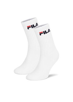 Fila Skarpety Wysokie Męskie F4401-AW24 (2-pack) Biały ze sklepu MODIVO w kategorii Skarpetki męskie - zdjęcie 176933865