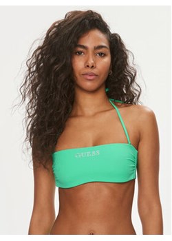 Guess Góra od bikini E4GJ02 LY00K Turkusowy ze sklepu MODIVO w kategorii Stroje kąpielowe - zdjęcie 176934585