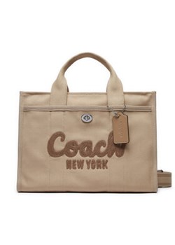 Coach Torebka Cargo CP158 Beżowy ze sklepu MODIVO w kategorii Torby Shopper bag - zdjęcie 176934656