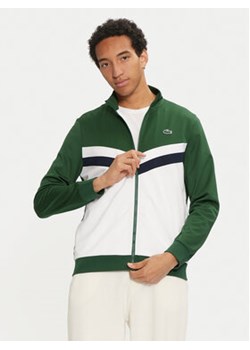 Lacoste Bluza SH2646 Zielony Regular Fit ze sklepu MODIVO w kategorii Bluzy męskie - zdjęcie 176936175