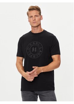 KARL LAGERFELD T-Shirt 755080 543221 Czarny Regular Fit ze sklepu MODIVO w kategorii T-shirty męskie - zdjęcie 176943008