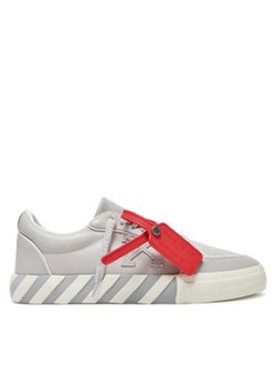 Off-White Sneakersy OMIA085S23LEA0040501 Szary ze sklepu MODIVO w kategorii Buty sportowe męskie - zdjęcie 176944095