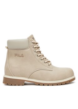 Fila Trapery FFW0219 73111 Szary ze sklepu MODIVO w kategorii Workery damskie - zdjęcie 176949047