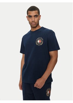 Tommy Jeans T-Shirt DM0DM18540 Granatowy Regular Fit ze sklepu MODIVO w kategorii T-shirty męskie - zdjęcie 176951628