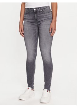 Tommy Jeans Jeansy Nora DW0DW19253 Szary Skinny Fit ze sklepu MODIVO w kategorii Jeansy damskie - zdjęcie 176955459