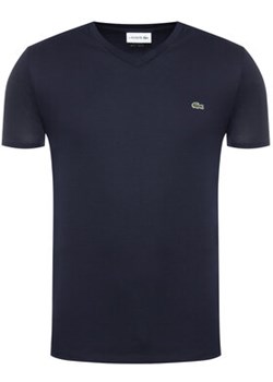 Lacoste T-Shirt TH6710 Granatowy Regular Fit ze sklepu MODIVO w kategorii T-shirty męskie - zdjęcie 176956549